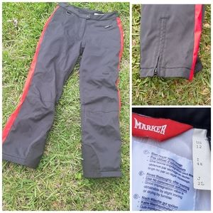 Marker Black Red Ski Snowboard Snow Pants Women's